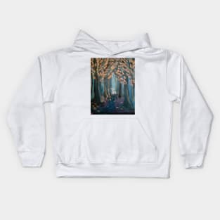 magic forest Kids Hoodie